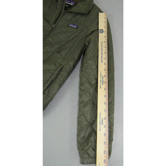 Patagonia Radalie Bomber Jacket Lightweight Diamond Chevron Qulting Women's XS - Picture 8 of 12